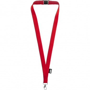 Logotrade business gift image of: Tom recycled PET lanyard with breakaway closure