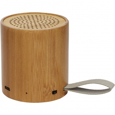 Logo trade corporate gift photo of: Lako bamboo Bluetooth® speaker 