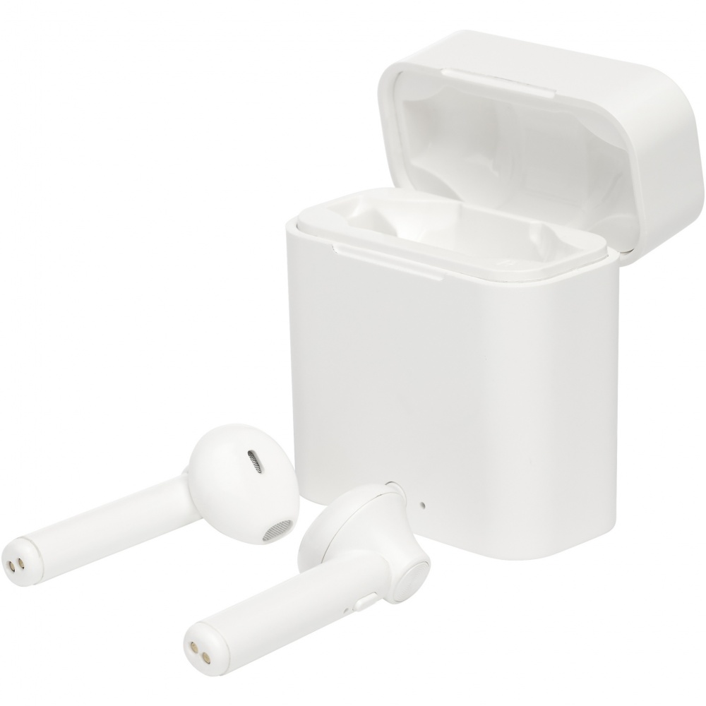 Logo trade promotional item photo of: Volantis UVC True Wireless auto pair earbuds