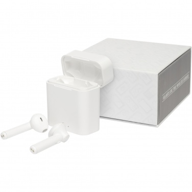 Logo trade promotional item photo of: Volantis UVC True Wireless auto pair earbuds