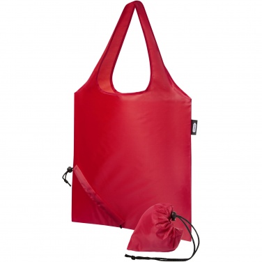 Logo trade promotional merchandise photo of: Sabia RPET foldable tote bag 7L