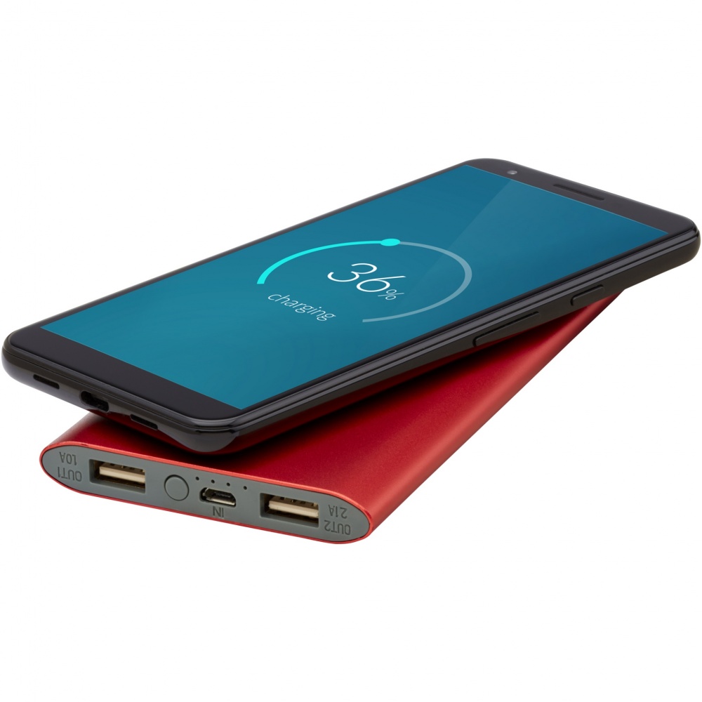 Logo trade promotional merchandise picture of: Juice 8000mAh wireless power bank