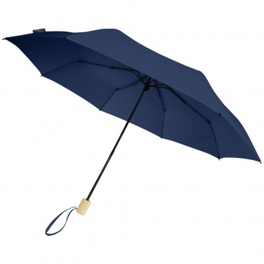 Logotrade advertising products photo of: Birgit 21'' foldable windproof recycled PET umbrella