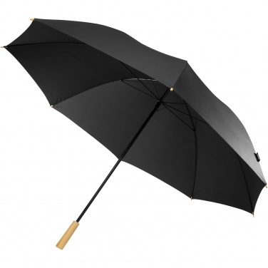 Logo trade promotional gifts image of: Romee 30'' windproof recycled PET golf umbrella