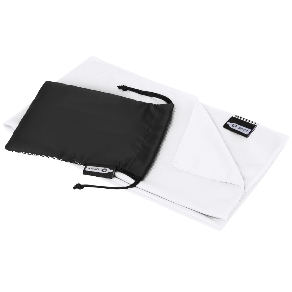 Logotrade corporate gift picture of: Raquel cooling towel made from recycled PET 80x30 cm
