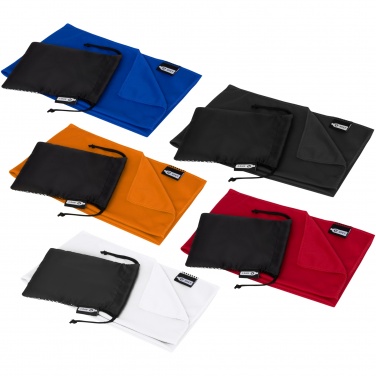 Logo trade promotional product photo of: Raquel cooling towel made from recycled PET 80x30 cm
