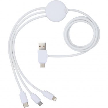 Logotrade promotional products photo of: Pure 5-in-1 charging cable with antibacterial additive