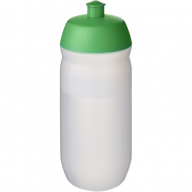 Logo trade promotional product photo of: HydroFlex™ Clear 500 ml squeezy sport bottle