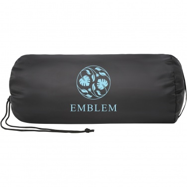 Logo trade business gift photo of: Lily GRS certified RPET coral fleece blanket