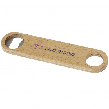 Logotrade promotional item image of: Origina wooden bottle opener