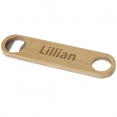 Logotrade promotional gift picture of: Origina wooden bottle opener