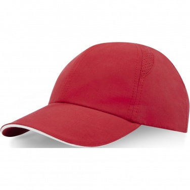 Logotrade promotional merchandise picture of: Morion 6 panel GRS recycled cool fit sandwich cap