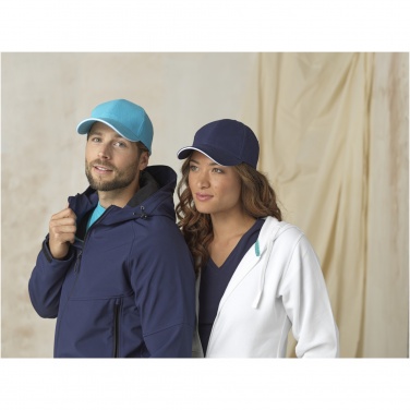 Logotrade promotional merchandise image of: Topaz 6 panel GRS recycled sandwich cap