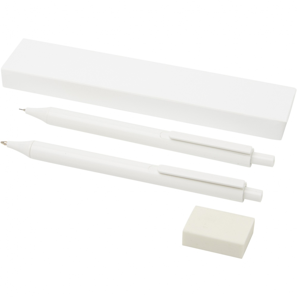 Logo trade promotional products image of: Salus anti-bacterial pen set