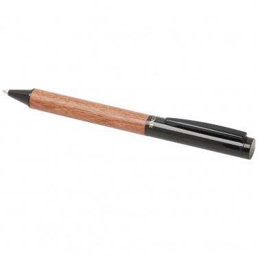 Logo trade promotional items picture of: Timbre wood ballpoint pen