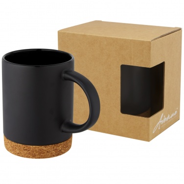 Logotrade promotional merchandise photo of: Neiva 425 ml ceramic mug with cork base