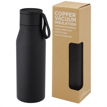 Logo trade business gifts image of: Ljungan 500 ml copper vacuum insulated stainless steel bottle
