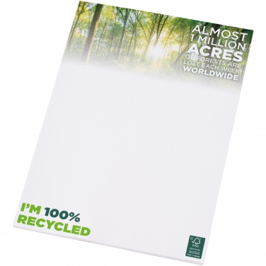 Logotrade promotional merchandise photo of: Desk-Mate® A4 recycled notepad