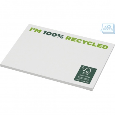 Logo trade promotional product photo of: Sticky-Mate® recycled sticky notes 100x75 mm