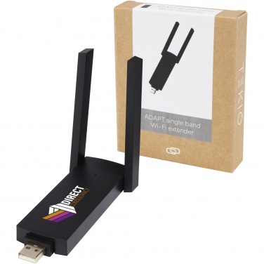 Logo trade promotional merchandise image of: ADAPT single band Wi-Fi extender