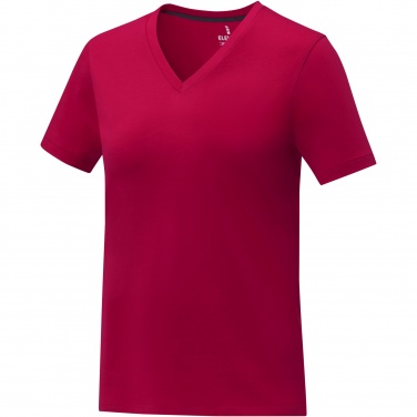 Logotrade business gifts photo of: Somoto short sleeve women's V-neck t-shirt 