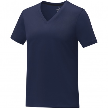 Logotrade promotional giveaway picture of: Somoto short sleeve women's V-neck t-shirt 