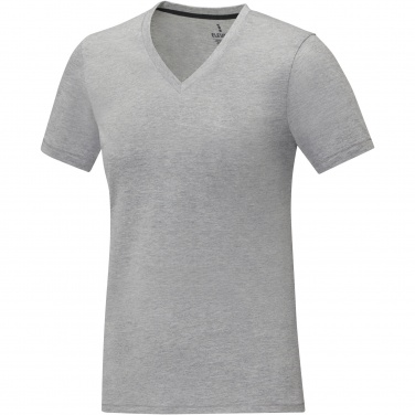 Logotrade promotional giveaway picture of: Somoto short sleeve women's V-neck t-shirt 