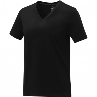 Logotrade promotional gifts photo of: Somoto short sleeve women's V-neck t-shirt 