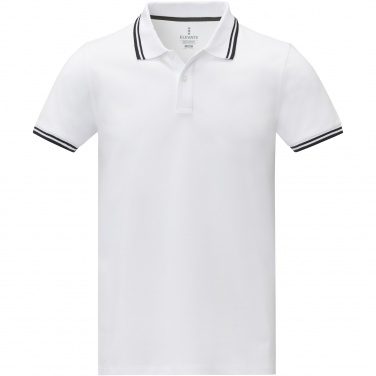 Logotrade corporate gift picture of: Amarago short sleeve men's tipping polo