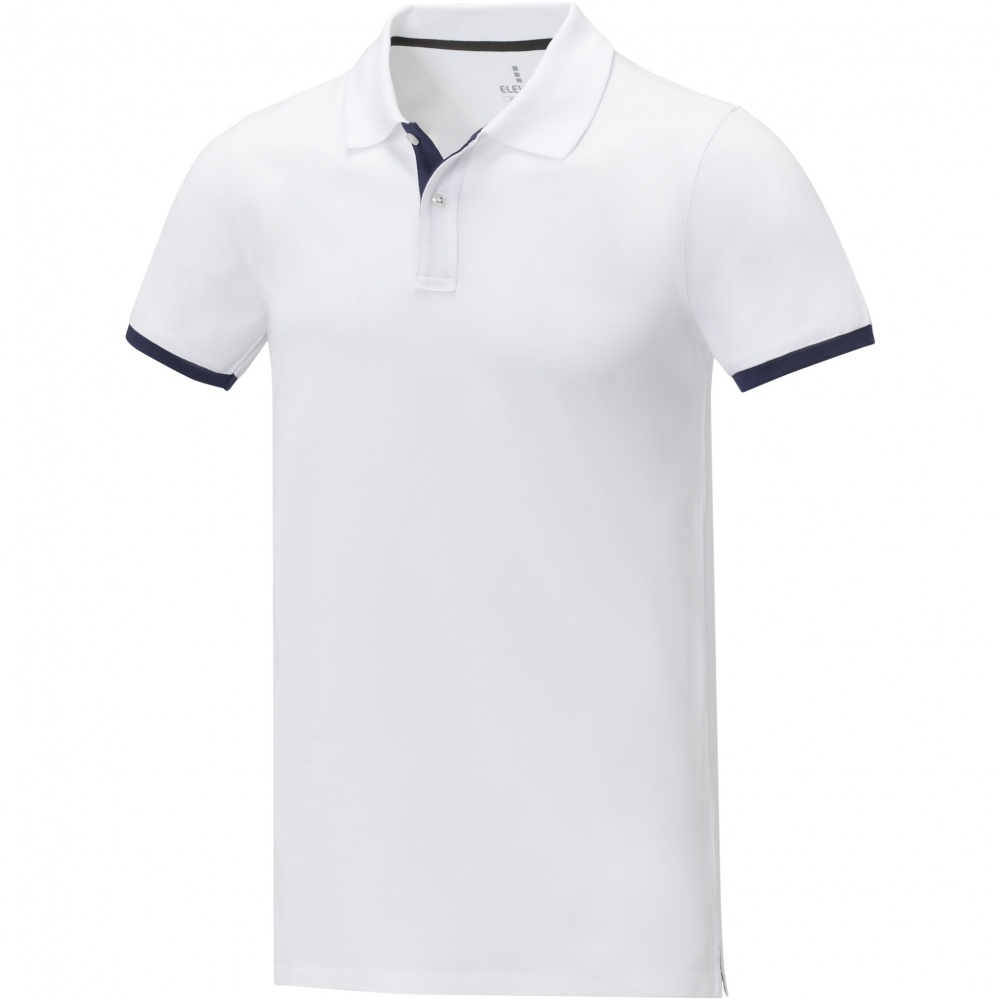 Logotrade business gifts photo of: Morgan short sleeve men's duotone polo