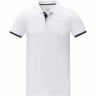 Logo trade corporate gift photo of: Morgan short sleeve men's duotone polo