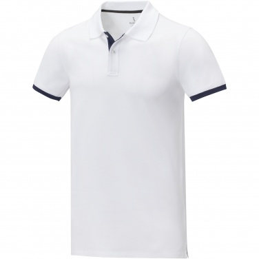 Logo trade promotional gifts image of: Morgan short sleeve men's duotone polo