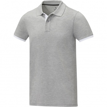 Logo trade promotional merchandise image of: Morgan short sleeve men's duotone polo