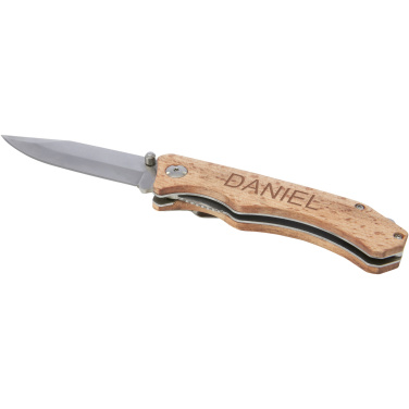 Logotrade promotional product picture of: Dave pocket knife with belt clip