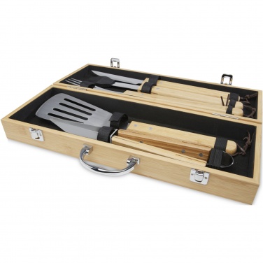 Logo trade promotional products image of: Churras 5-piece BBQ set