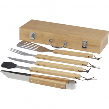 Logo trade promotional giveaway photo of: Churras 5-piece BBQ set