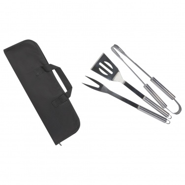 Logo trade promotional giveaways picture of: Barcabo BBQ 3-piece set