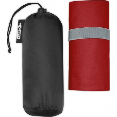 Logotrade promotional giveaway image of: Pieter recycled PET ultra lightweight and quick dry towel 130 x 80 cm