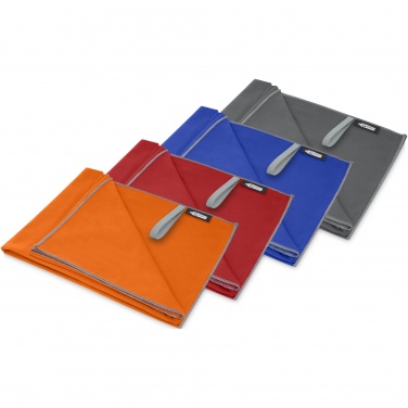 Logo trade promotional items picture of: Pieter recycled PET ultra lightweight and quick dry towel 130 x 80 cm