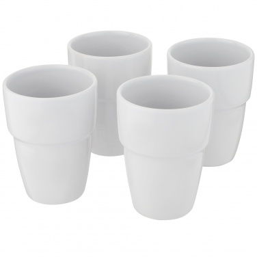 Logotrade promotional item picture of: Staki 4-piece 280 ml stackable mug gift set