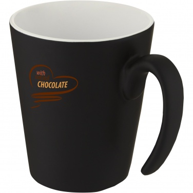 Logotrade promotional giveaway image of: Oli 360 ml ceramic mug with handle