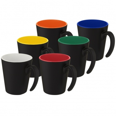 Logotrade promotional item image of: Oli 360 ml ceramic mug with handle
