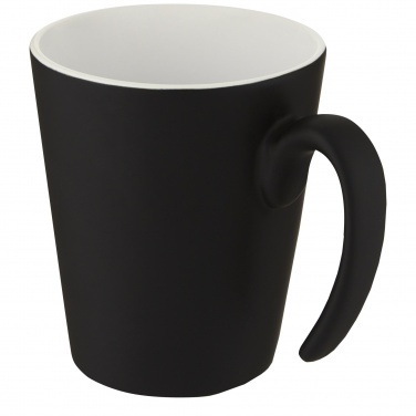 Logotrade promotional item image of: Oli 360 ml ceramic mug with handle