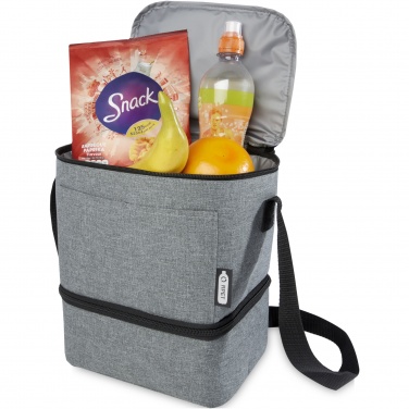 Logotrade promotional gift picture of: Tundra 9-can GRS RPET lunch cooler bag 9L