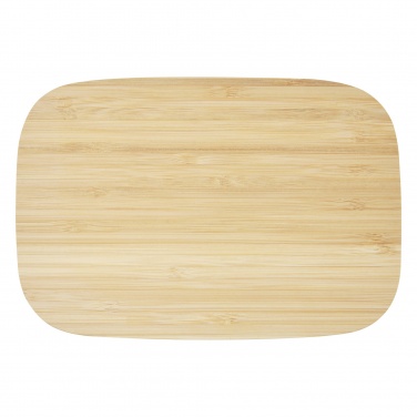 Logotrade corporate gifts photo of: Tite stainless steel lunch box with bamboo lid