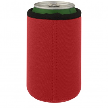 Logo trade promotional merchandise picture of: Vrie recycled neoprene can sleeve holder