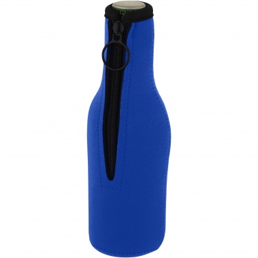 Logo trade corporate gift photo of: Fris recycled neoprene bottle sleeve holder