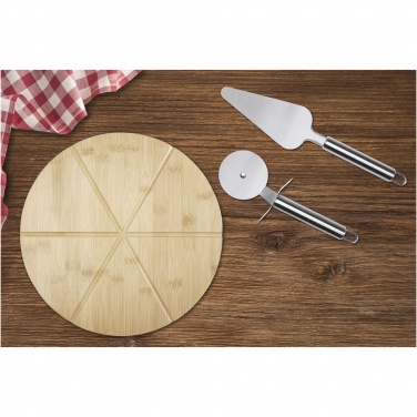 Logo trade promotional giveaway photo of: Mangiary bamboo pizza peel and tools