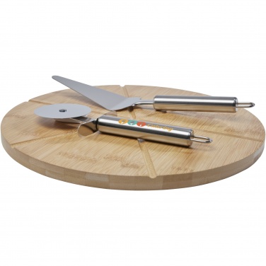 Logotrade business gifts photo of: Mangiary bamboo pizza peel and tools