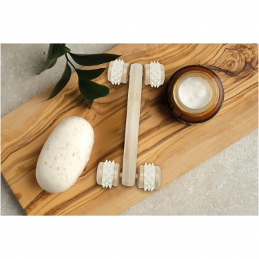 Logo trade promotional giveaways picture of: Volu bamboo massager